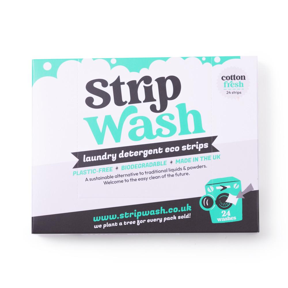 StripWash Laundry Detergent Strips - Cotten Fresh
