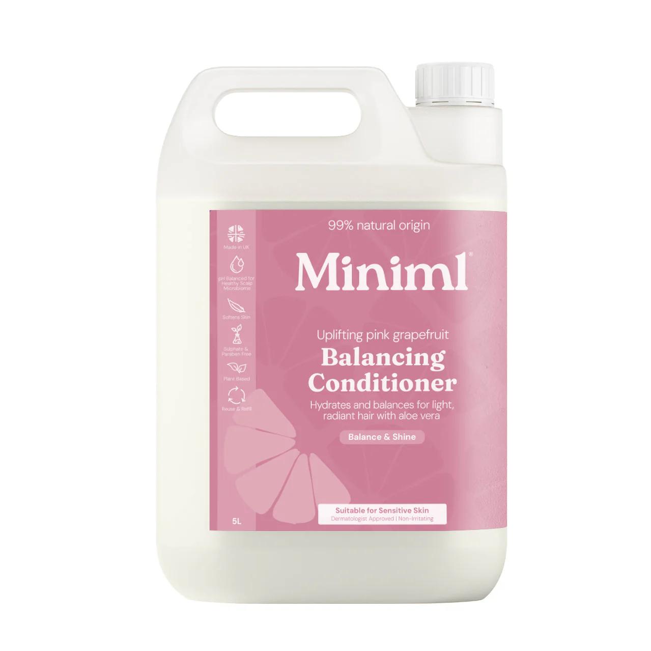 5L Miniml Hair Conditioner: Pink Grapefruit & Aloe Vera