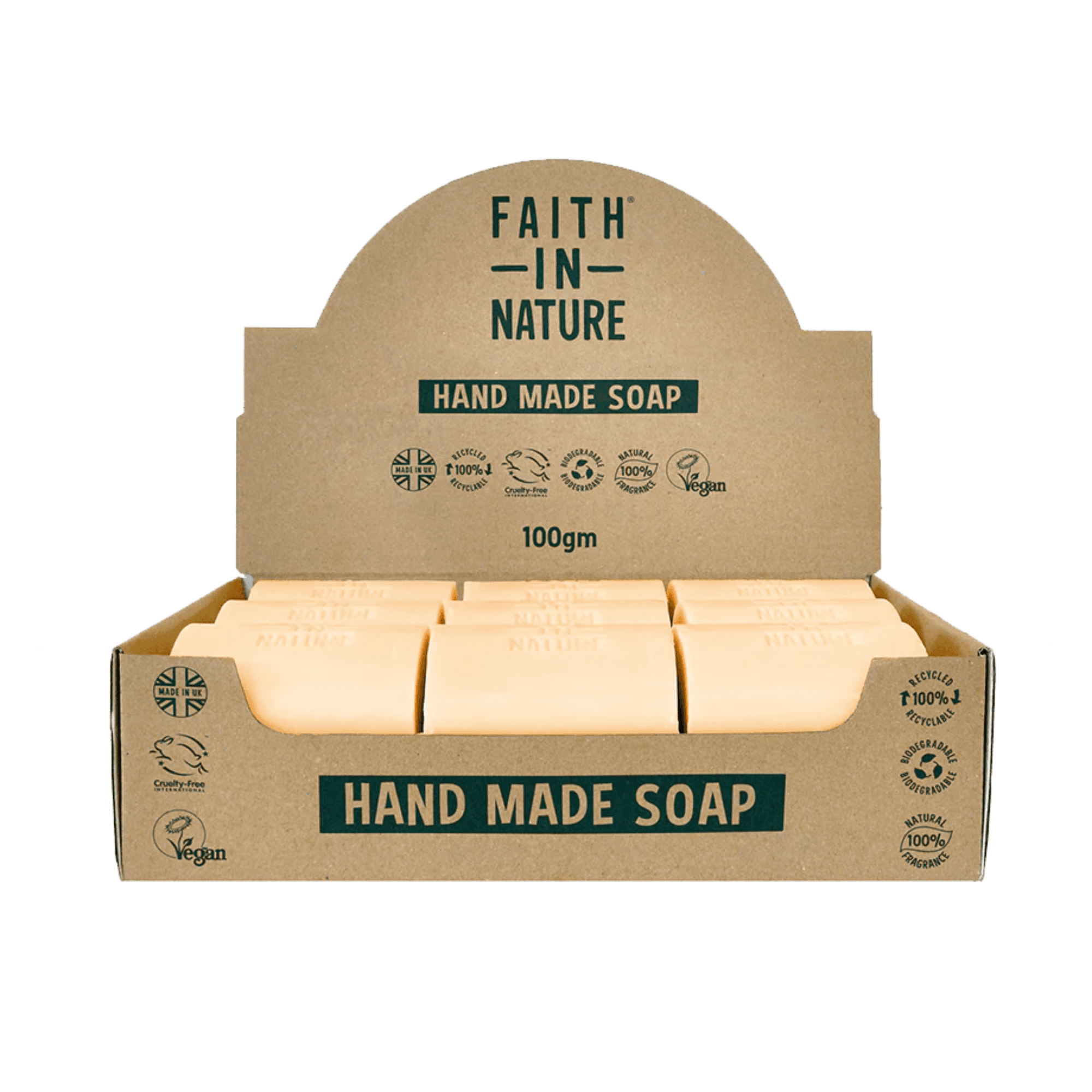 Faith In Nature Soap Bar: Orange