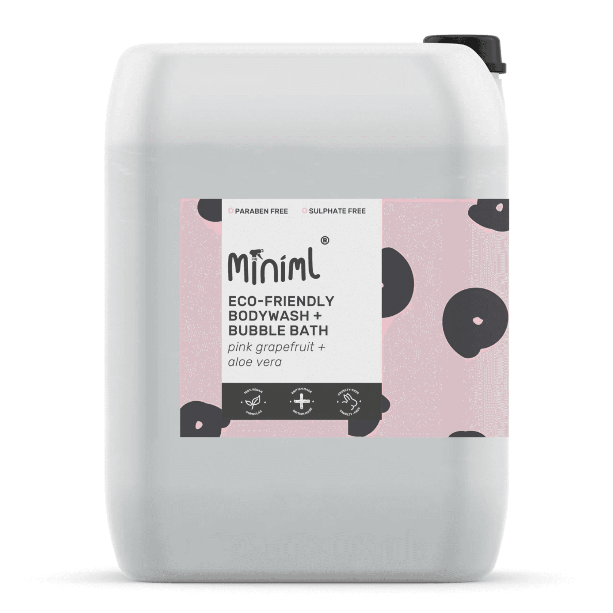 Body Wash & Bubblebath - Pink Grapefruit & Aloe Vera